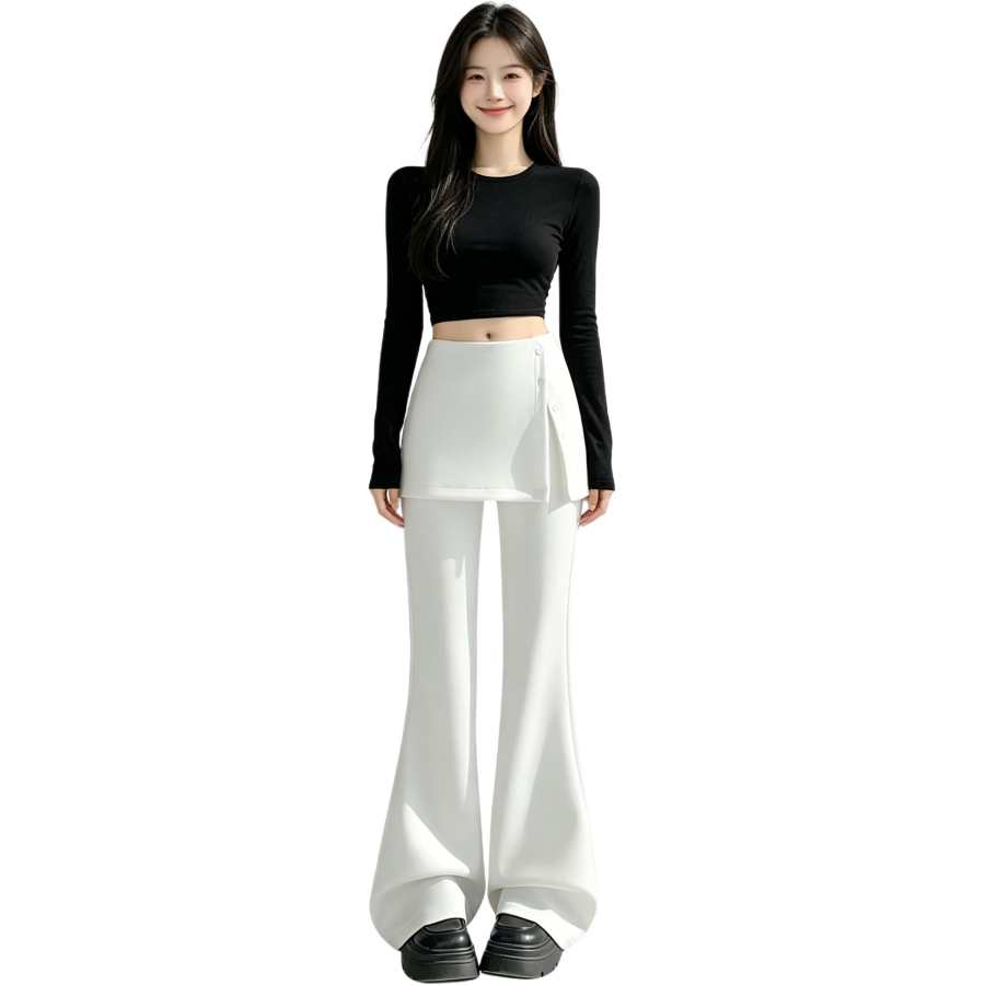 JBBCN JBBCN Casual Pants Women's Moderate Flared Pants