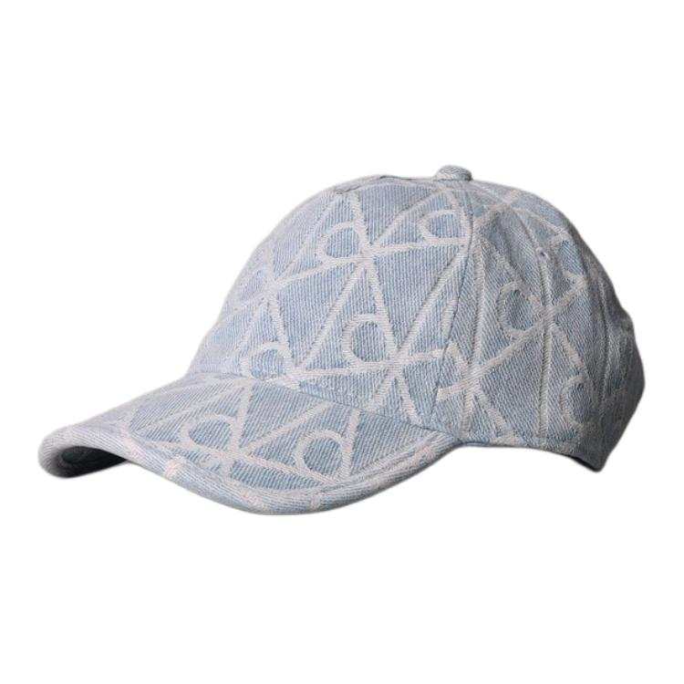CALVIN KLEIN Cotton Baseball Caps Women's Blue