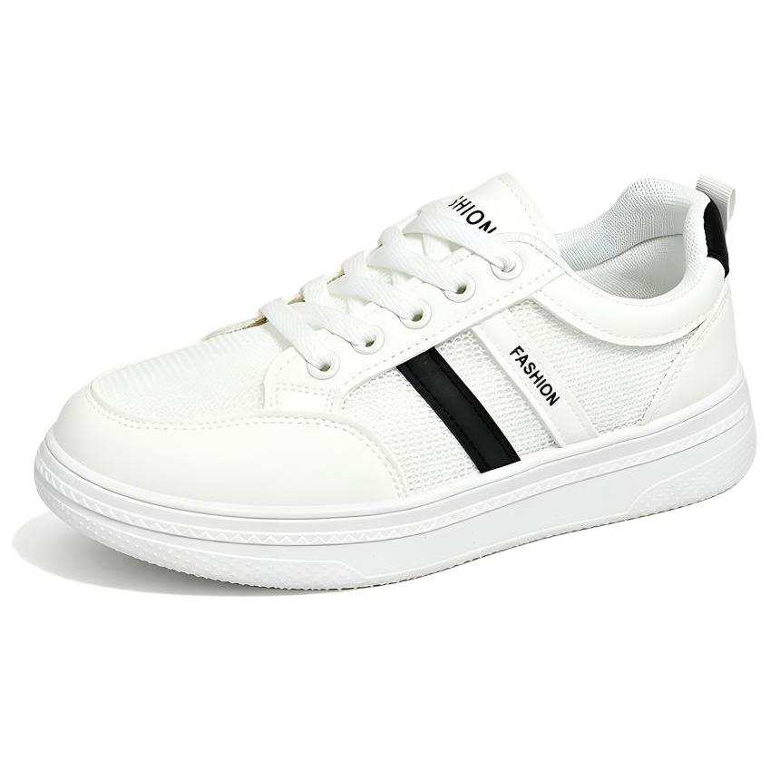 Lanza Skateboard Shoes Women's Low Top White Black / White Card / White Powder