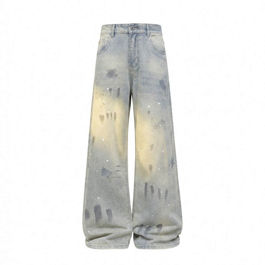 GWAF GWAF Cargo Pants Unisex Blue Gray Moderate