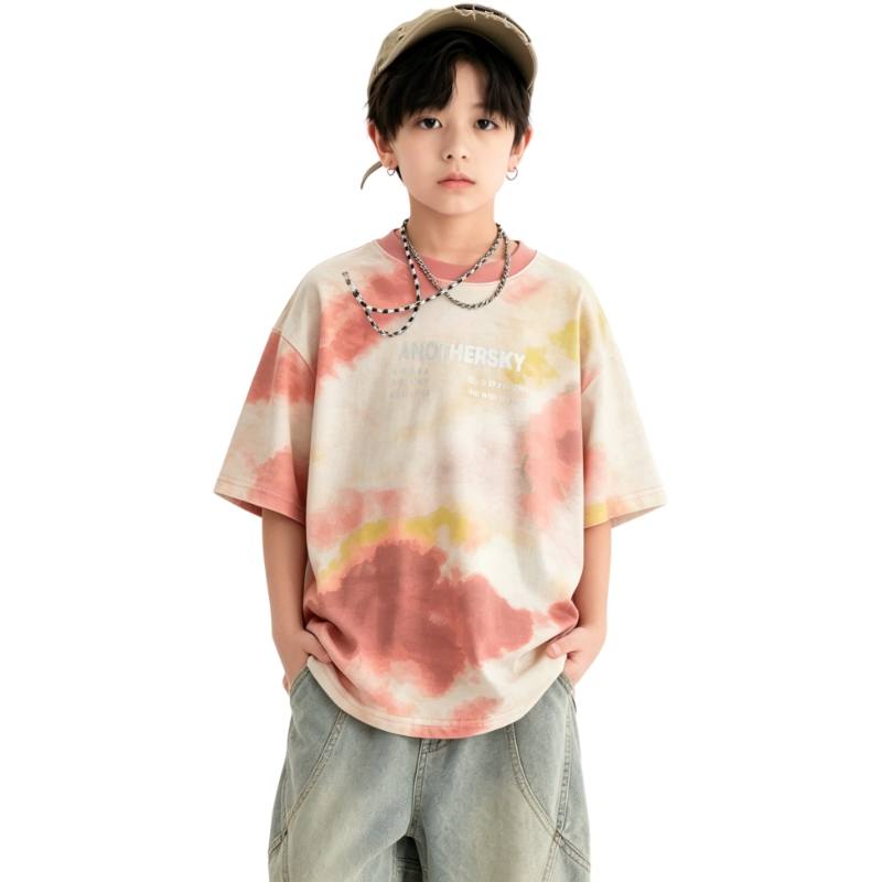 YALU Grade School T Shirts Crew Neck Moderate