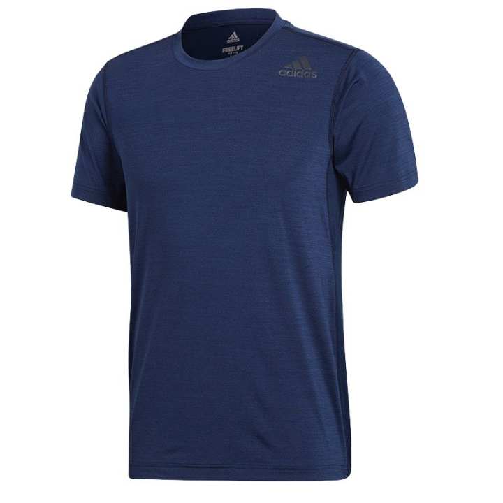 Adidas Adidas T Shirts Men's Blue Crew Neck Moderate