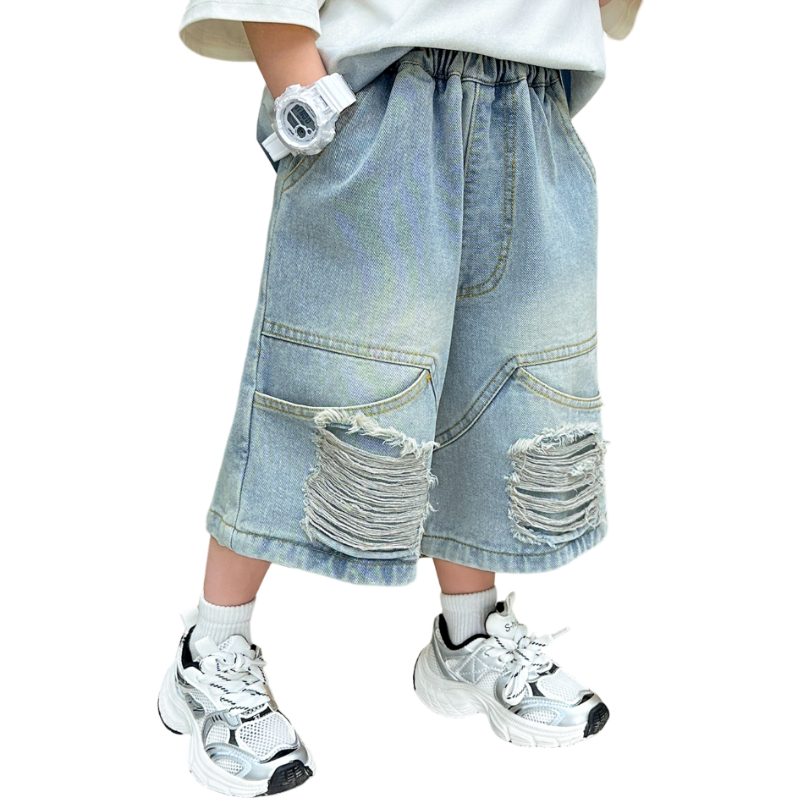 YALU YALU Grade School Jeans Thin Stretch