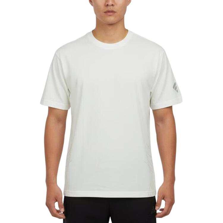 Adidas Adidas FOS T Shirts Men's White Crew Neck Moderate