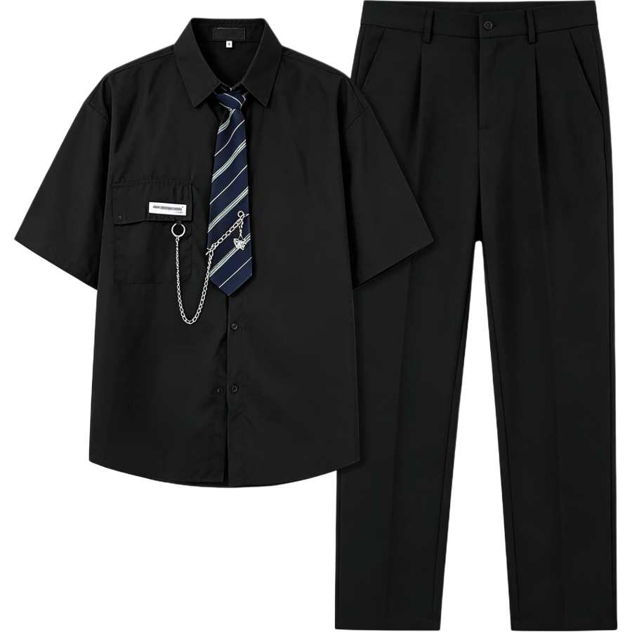 Lnga Landgre Business Suits Unisex Lapel Thin