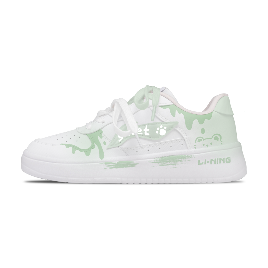 Li-Ning Li Ning Floating Boat Abrasion Resistant Lightweight Breathable Low top Skateboard Shoes Women's