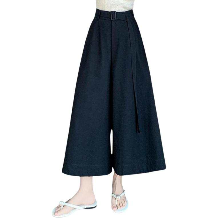 VENICEW Casual Pants Women's Moderate Wide Leg Pants