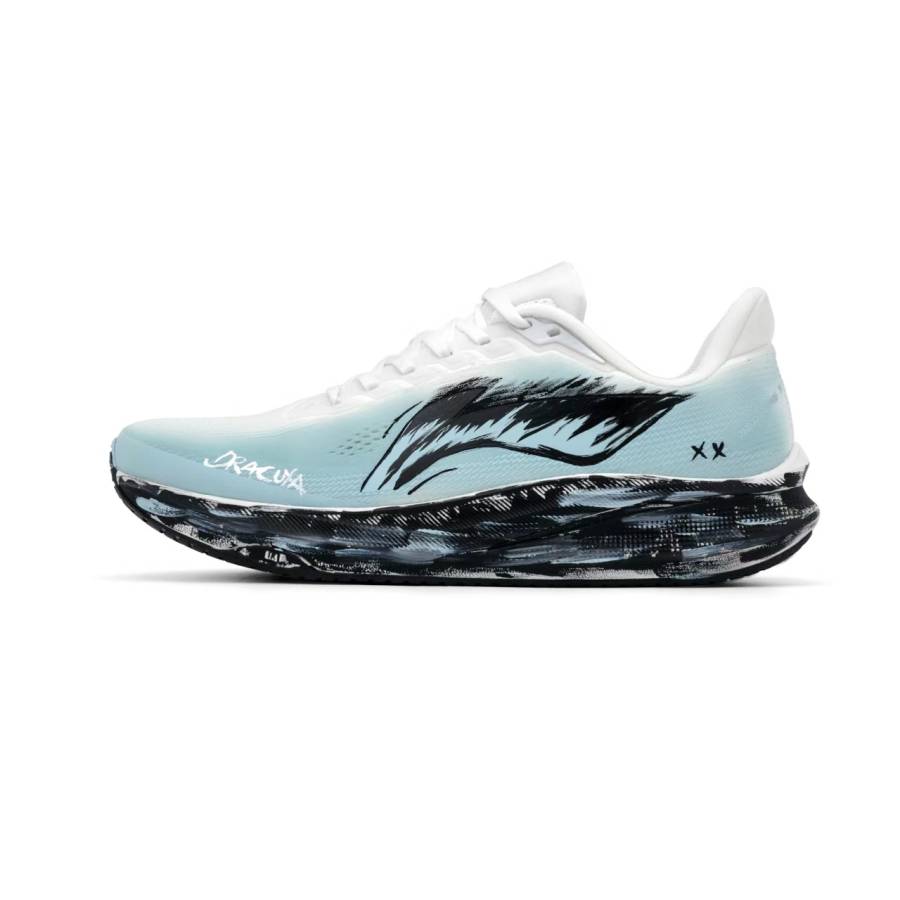 Li-Ning Li Ning Red Hare 9 Cushioning Abrasion Resistant Low top Casual Training Long Distance Running Shoes Unisex Cyan