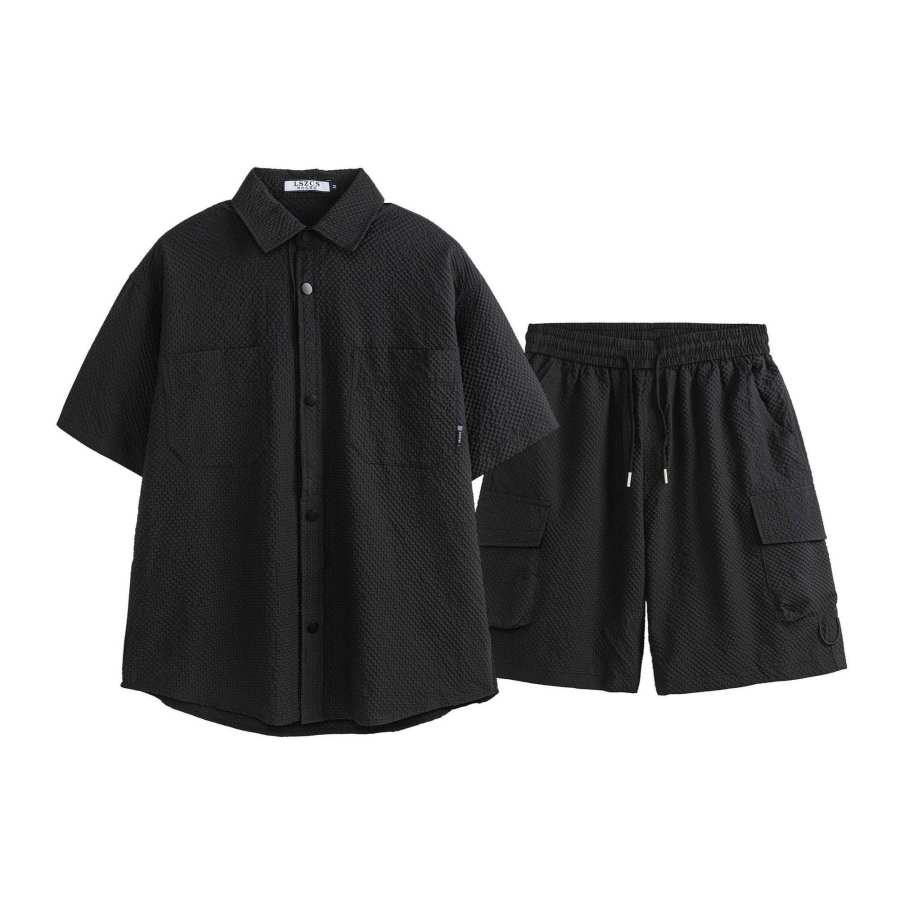 Lnga Landgre Casual Sportswear Men's Lapel Thin
