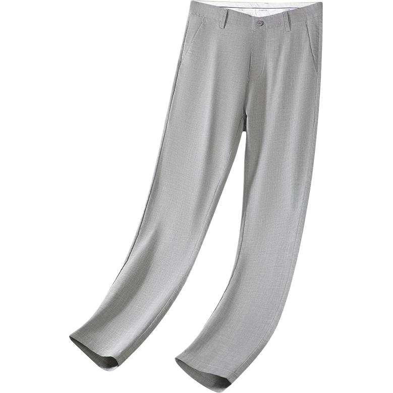 Hodo Casual Pants Men's Moderate Suit Pants