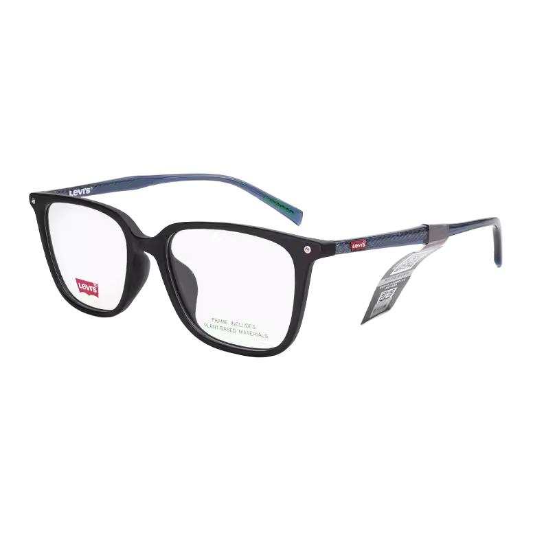 Levis Levis TR90 Square Prescription Glasses Unisex Matte Black