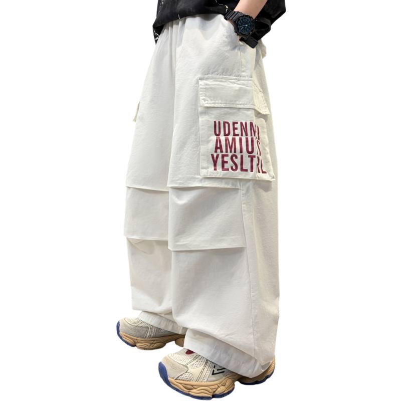 YALU Grade School Cargo Pants Thin Sports