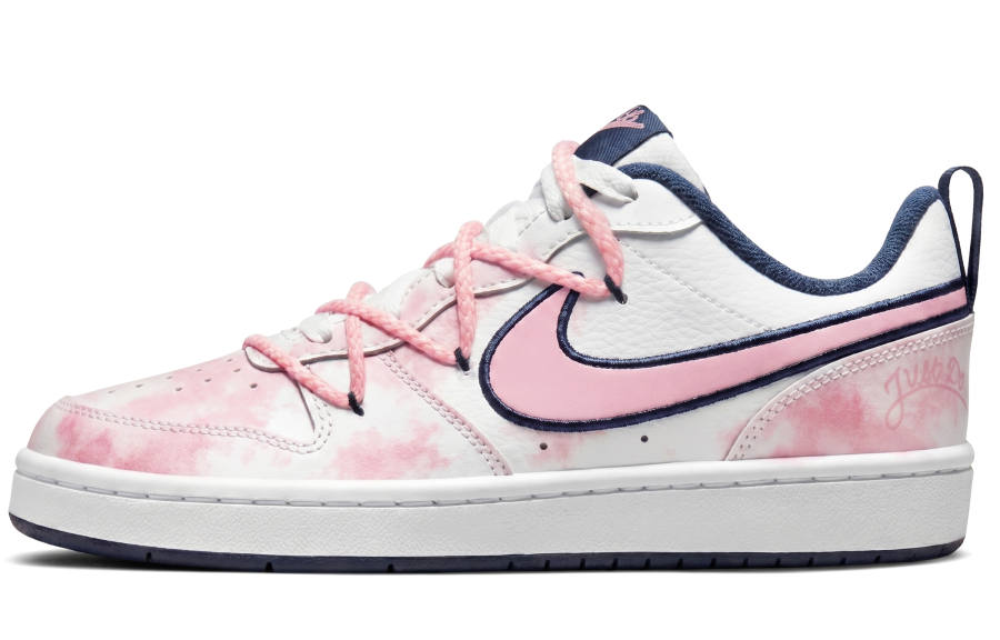 Nike Nike Court Borough Slip Resistant Cushioning Lightweight Low top Skateboard Shoes Women's Pink