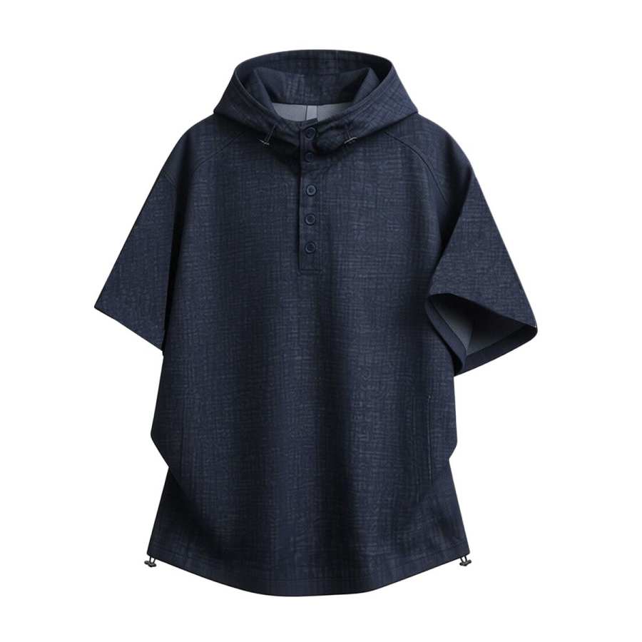 GWAF Shirts Unisex Denim Blue Lapel Moderate Other