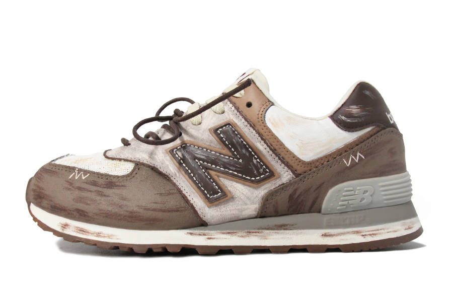 New Balance New Balance NB 574 Low top Running Shoes Women's Brown White