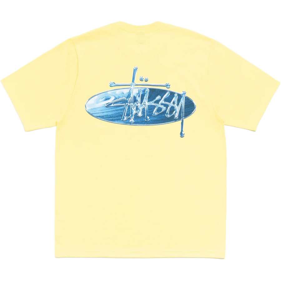 Stussy SS26 WAVE OVAL TEE T Shirt Unisex