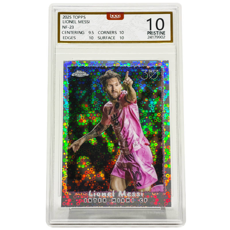 Topps Messi Player Card 2025 Season, United States Miami International Stadium Large Scale Graded Cards 1 Pc