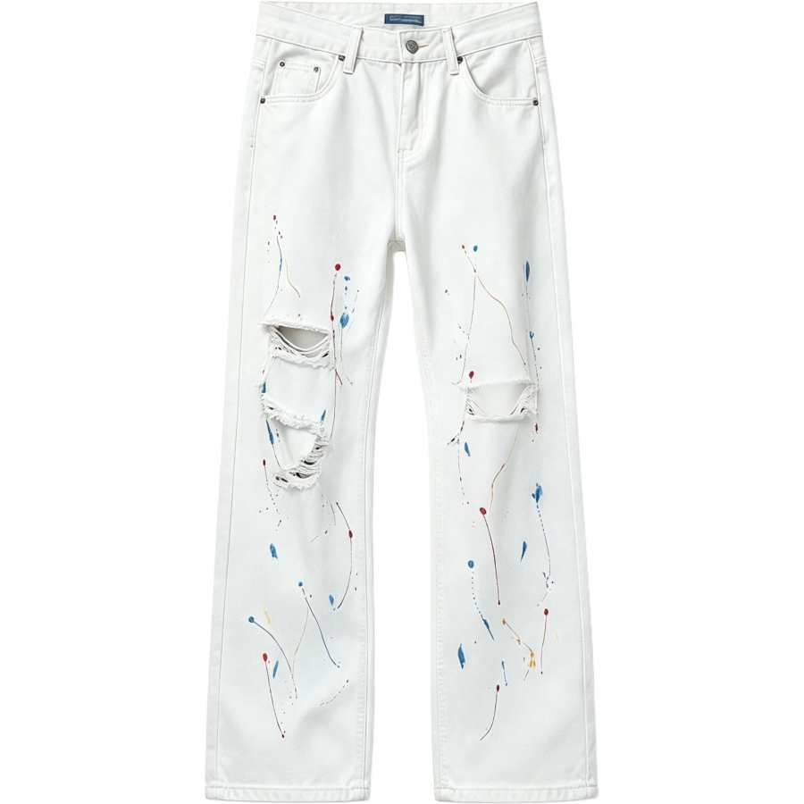 Lnga Landgre Jeans Men's Moderate Wide Leg Pants
