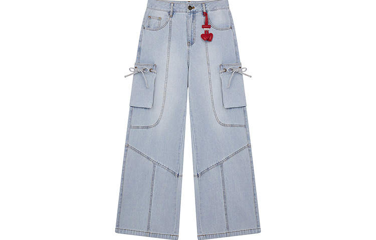 Teenie Weenie Jeans Women's Moderate Straight Fit Pants
