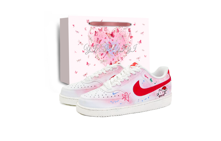 Nike Nike Court Vision LO NN Urban Chic Style Meowth Star Low top Skateboard Shoes Women's