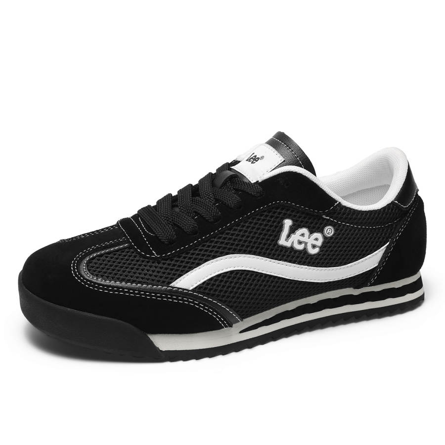 Lee Lee Casual Shoes Men's Low Top Black/Light Gray