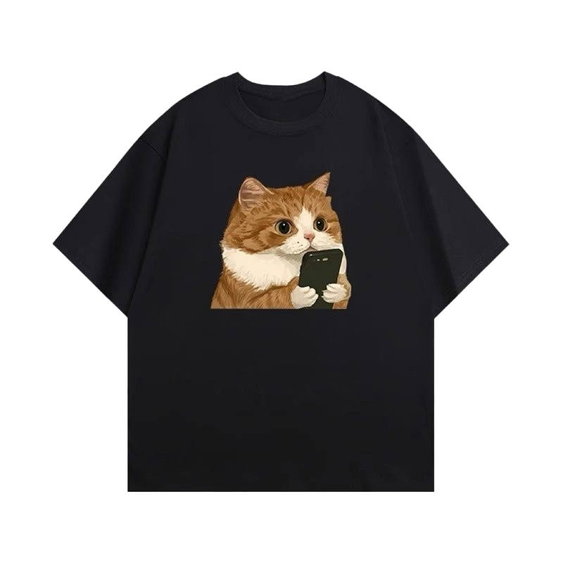 SYEEE WITH U Drop Shoulder Sleeve T Shirt Women's