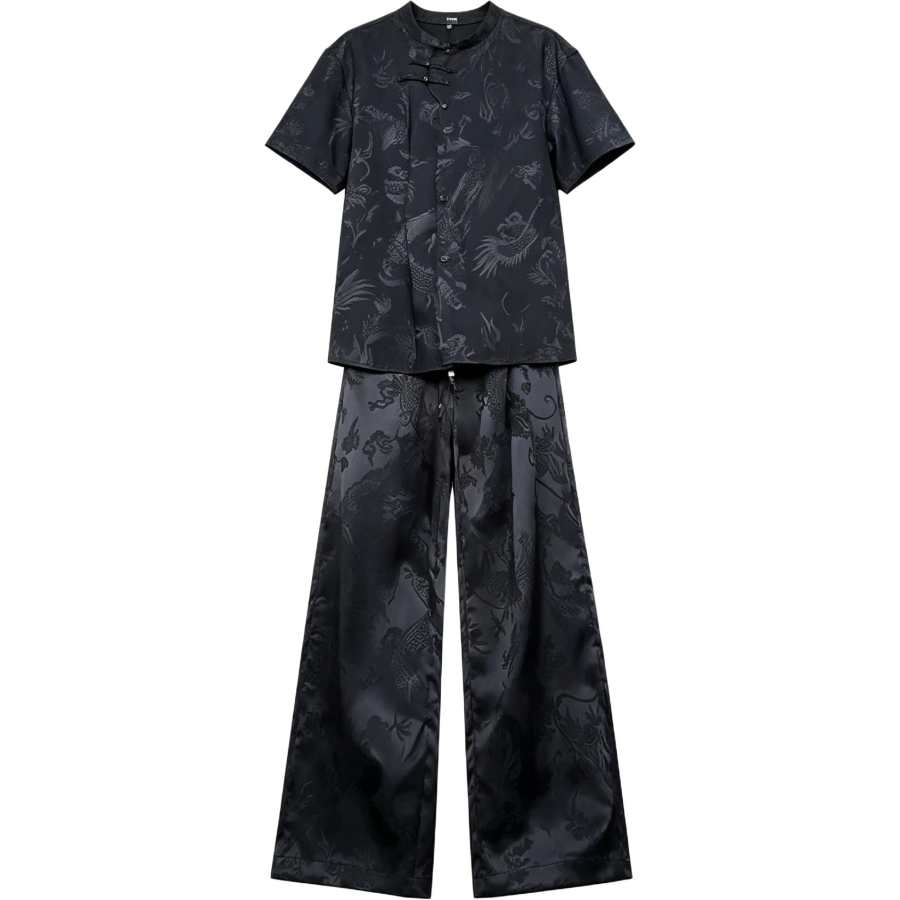 Lnga Landgre Casual Sportswear Men's Lapel Thin
