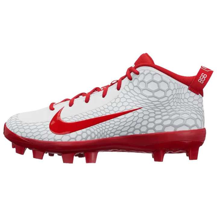 Nike Nike Force Zoom Trout 5 Baseball Shoes Men's White Red