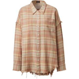 R13 checked cotton shirt