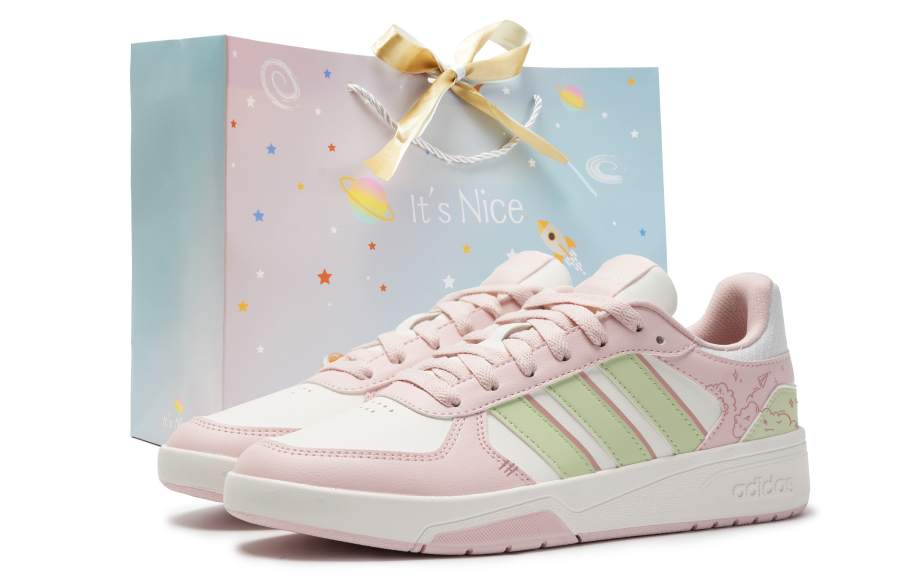 Adidas Adidas COURTBEAT Slip Resistant, Abrasion Resistant, Lightweight, Height Increasing Skateboard Shoes Unisex