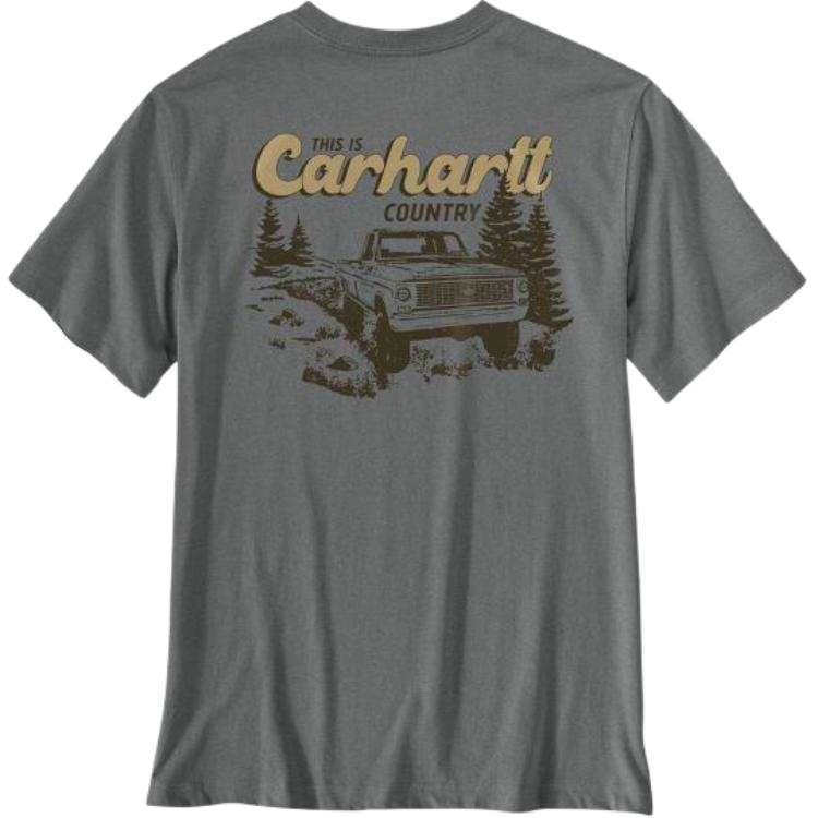 Carhartt SS26 107455 Irvine Relaxed Truck T Shirt T Shirt Men's