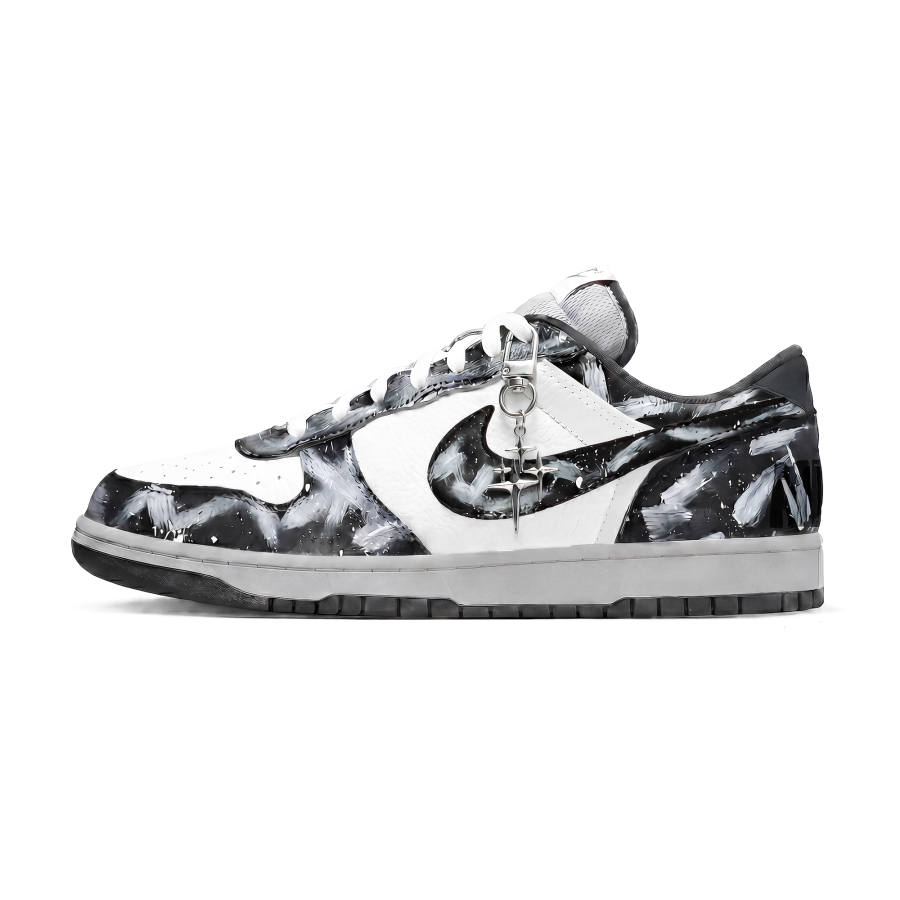 Nike Nike Big Space Exploration, Stellar Anomaly Slip Resistant Abrasion Resistant Low top Skateboard Shoes Unisex Haze Gray
