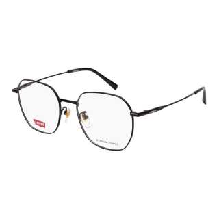 Levis Titanium Square Prescription Glasses Unisex Black