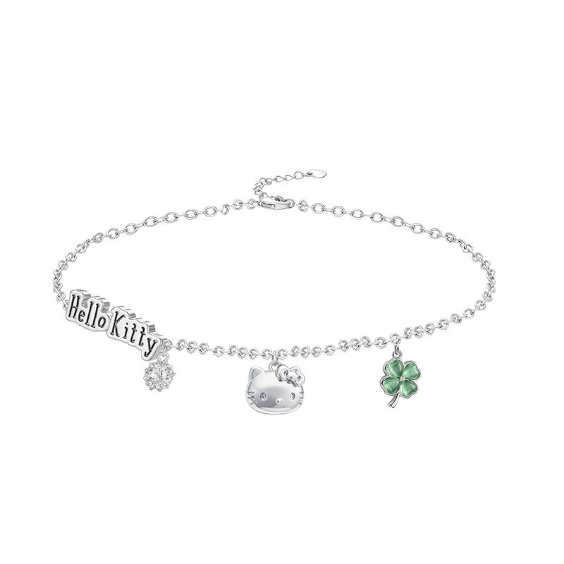Sanrio x Hello Kitty Zircon Alloy Bracelets Women's