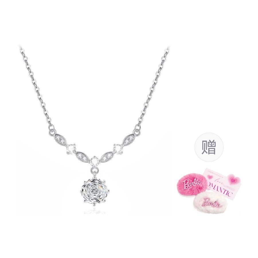 Barbie Zircon Necklaces Women's