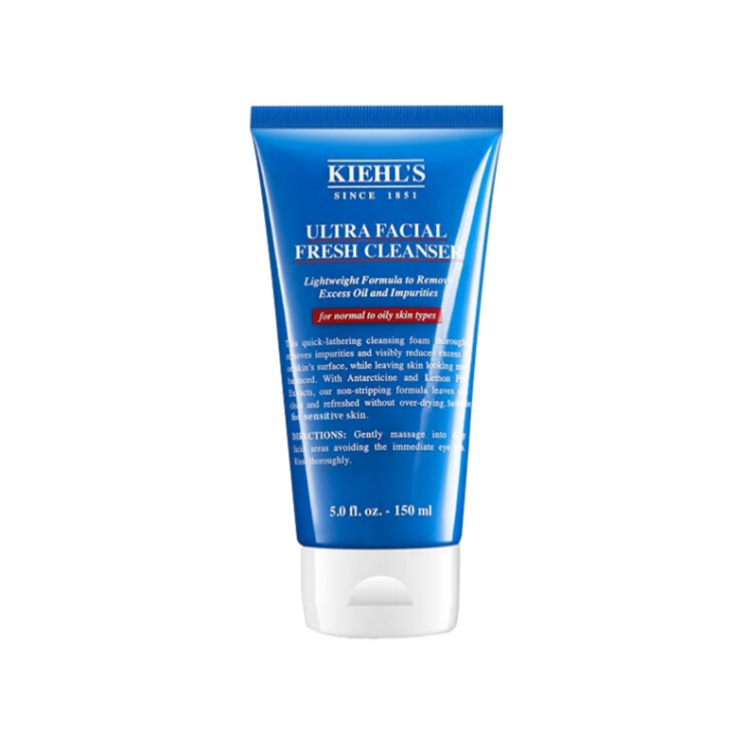Kiehl's High Moisturizing Refreshing Cleanser Lotion, Foam Facial Cleanser