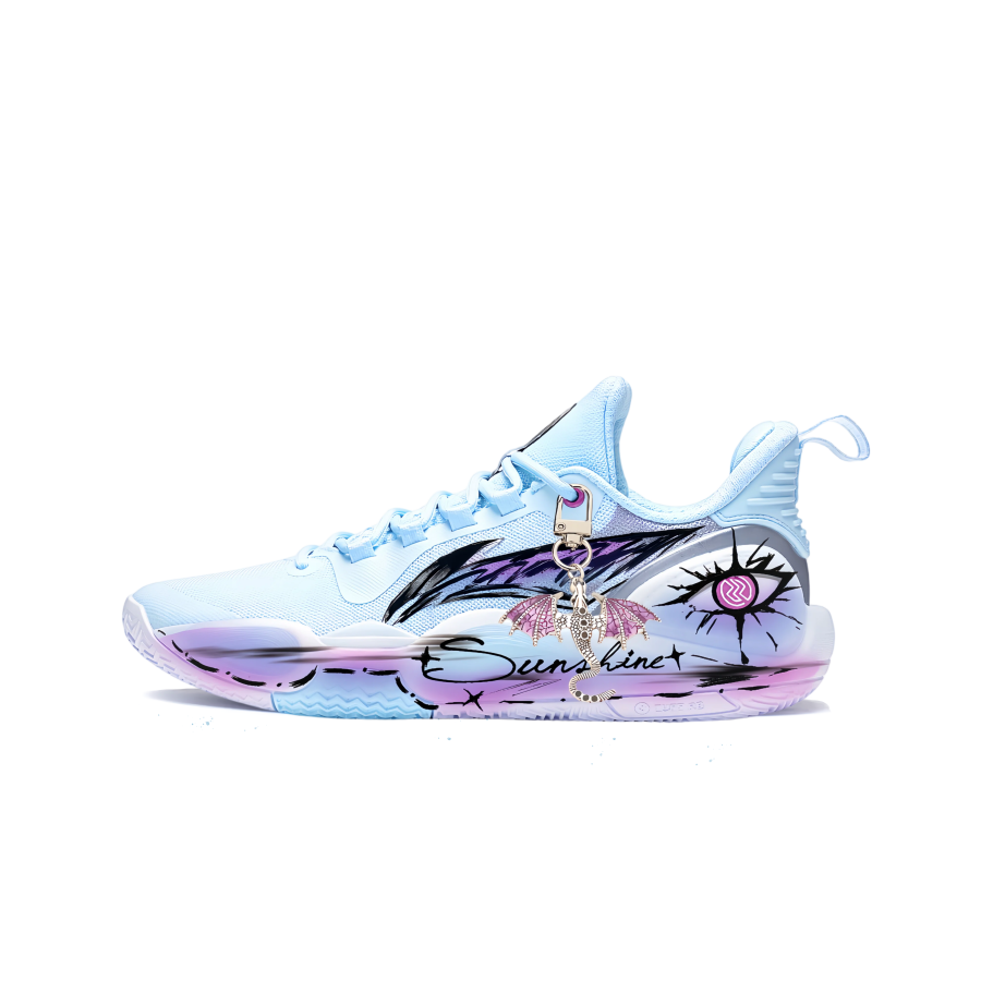 Li-Ning Li Ning Speed 9 Abrasion Resistant Breathable Low top Basketball Shoes Men's Blue