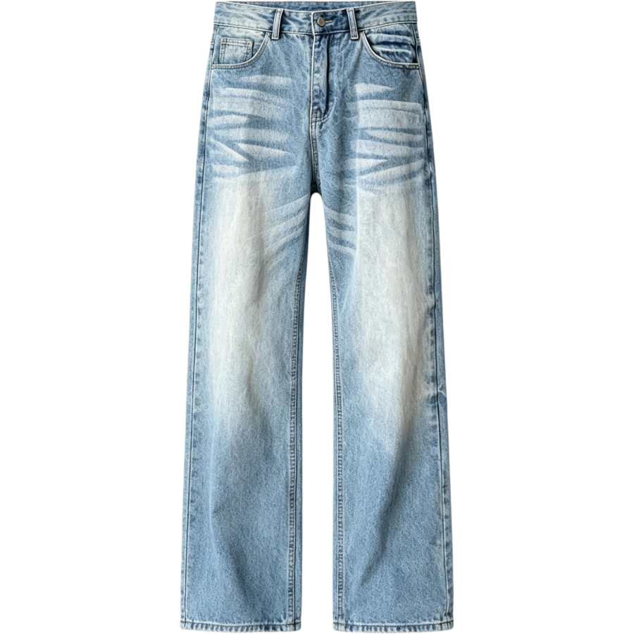 Lnga Landgre Jeans Men's Blue Moderate Flared Pants
