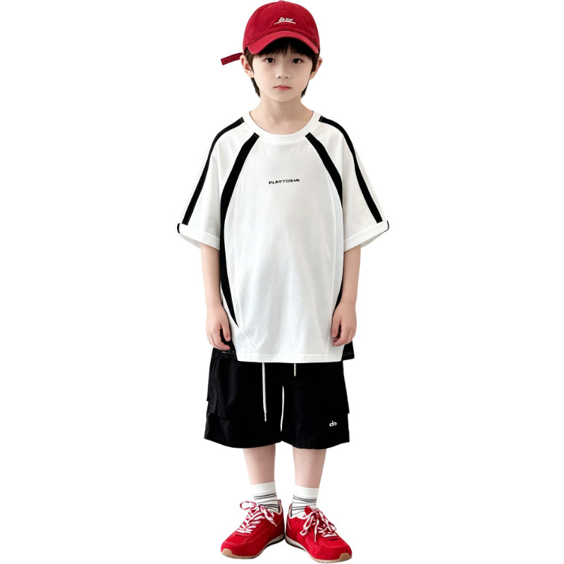 YALU Grade School T Shirts Crew Neck Moderate