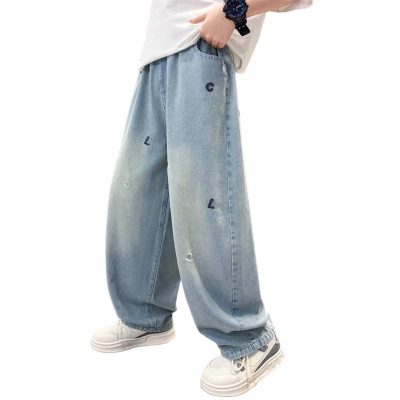 YALU YALU Grade School Jeans Thin