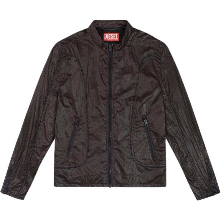 DIESEL DIESEL Jackets Men's Coffee Stand Collar Thin Other