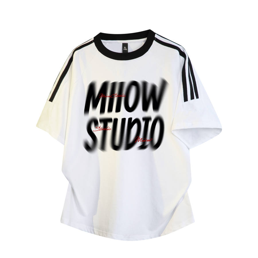 MIIOW T Shirts Unisex Crew Neck Moderate Heavyweight