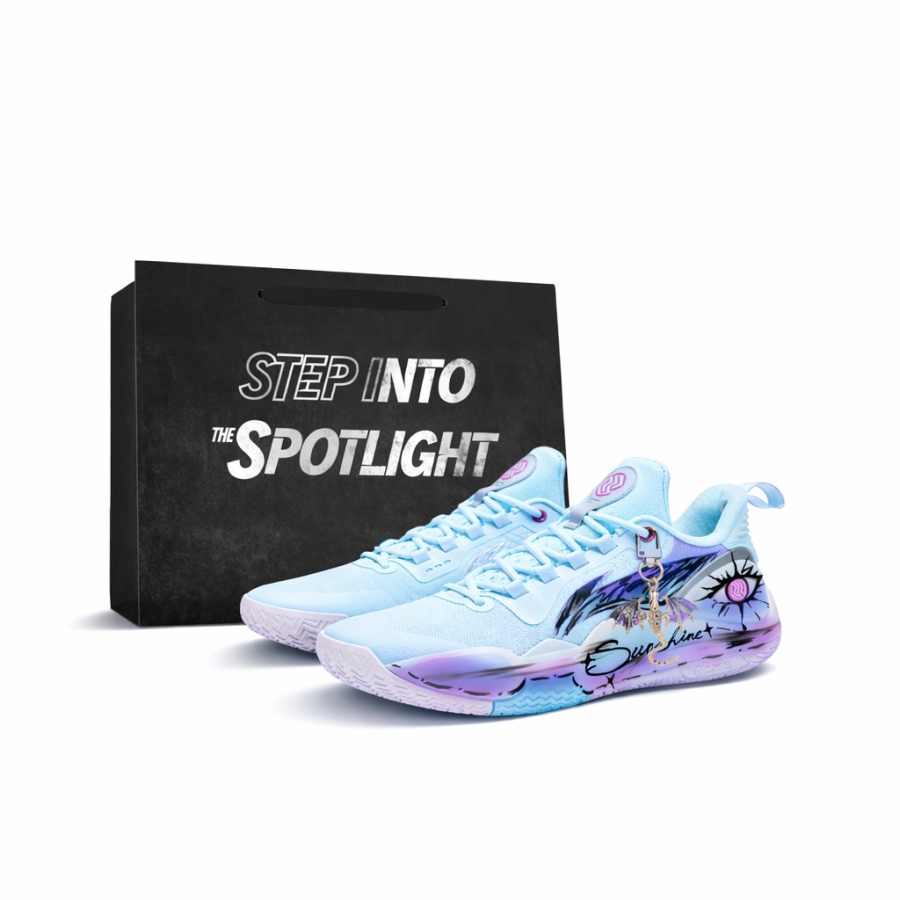 Li-Ning Li Ning Speed 9 Cushioning Abrasion Resistant Low top Basketball Shoes Men's Blue