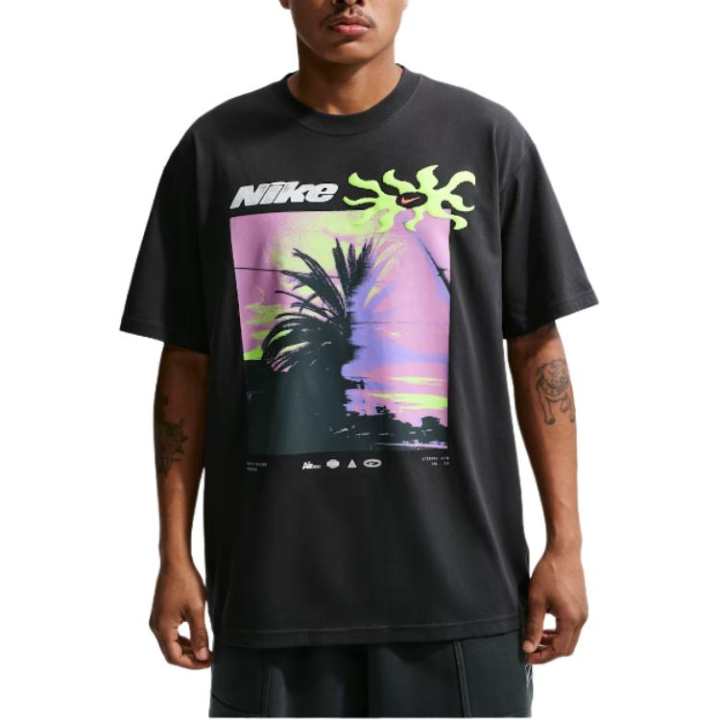 Nike Nike T Shirts Men's Black Crew Neck