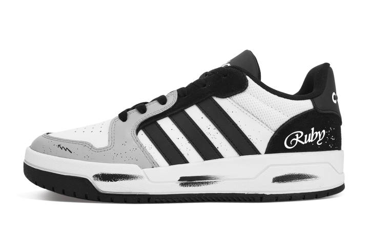 Adidas Adidas ENTRAP BLACK RUBY Low top Skateboard Shoes Unisex Black
