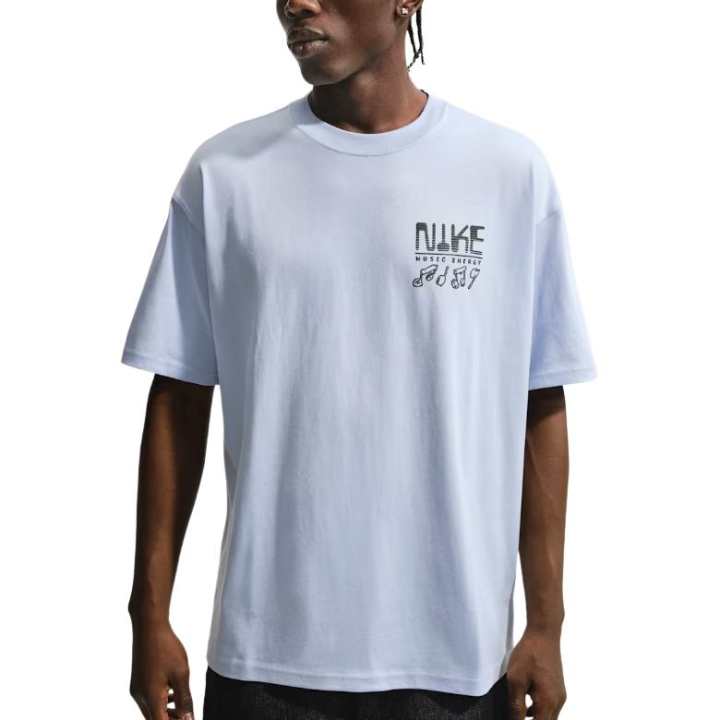 Nike Nike Sportswear T Shirts Men's Hydrogen Blue Crew Neck