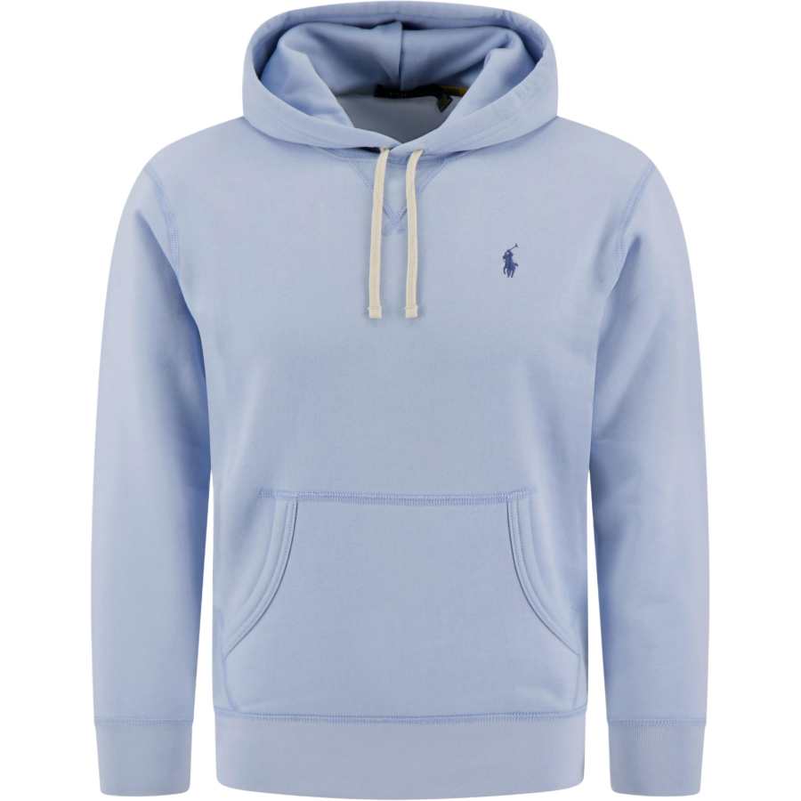 Polo Ralph Lauren FW25 Pony Logo Embroidery Hooded Fleece Lined Long Sleeved Sweatshirt Women's