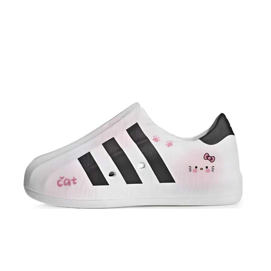 Adidas Originals AdiFOM Superstar Skateboard Shoes Unisex White Pink