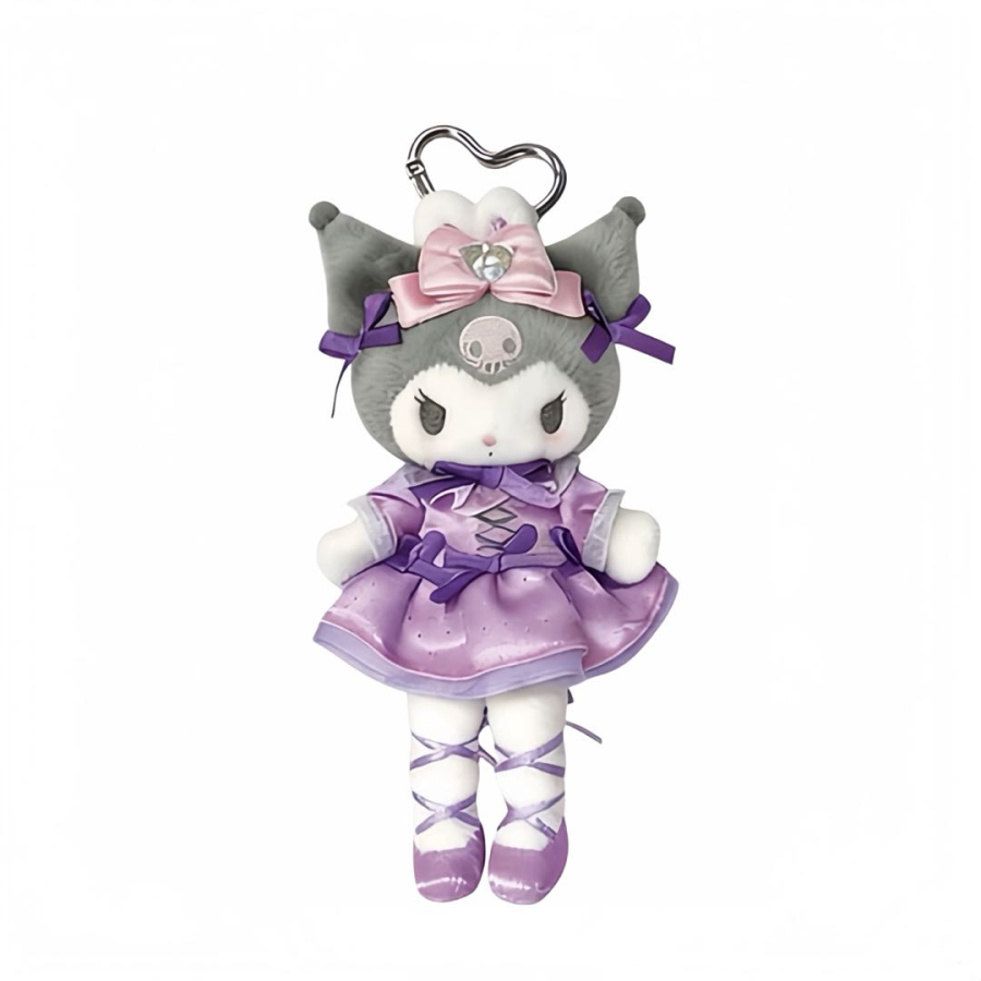 Sanrio Long Leg Kuromi My Melody Lamb Plush Charms 15cm Height