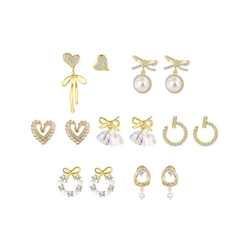 DAISY BEAUTY Alloy Stud Earrings Women's